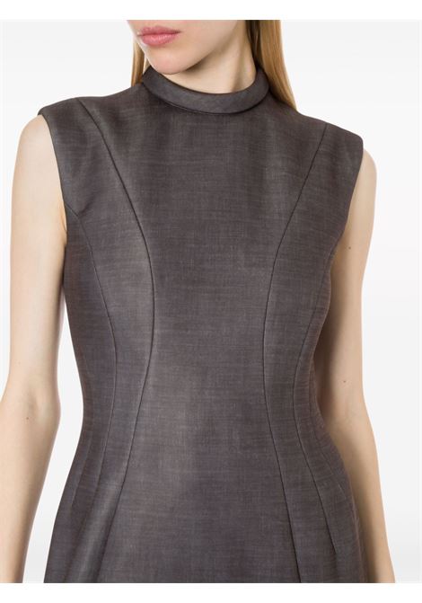 Grey panelled mini dress Philosophy di Lorenzo Serafini - women PHILOSOPHY DI LORENZO SERAFINI | 040157370509